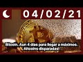 Bitcoin. Aun 4 días para llegar a máximos. Altcoins disparadas!