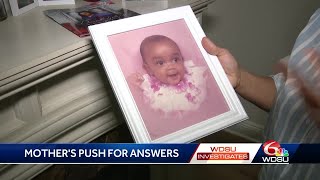 WDSU Investigates: Mother's search for justice after daughter is found dead