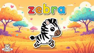Details 🦓 Color the Zebra! Fun Coloring Page for Kids – Learn Stripes & Colors! News