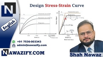 Design Stress-Strain Curve for Concrete and Steel || RCC Booster