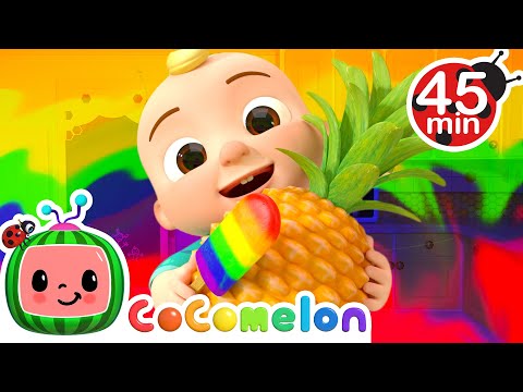 Rainbow Popsicle Song | Cocomelon - Nursery Rhymes | Colors for Kids