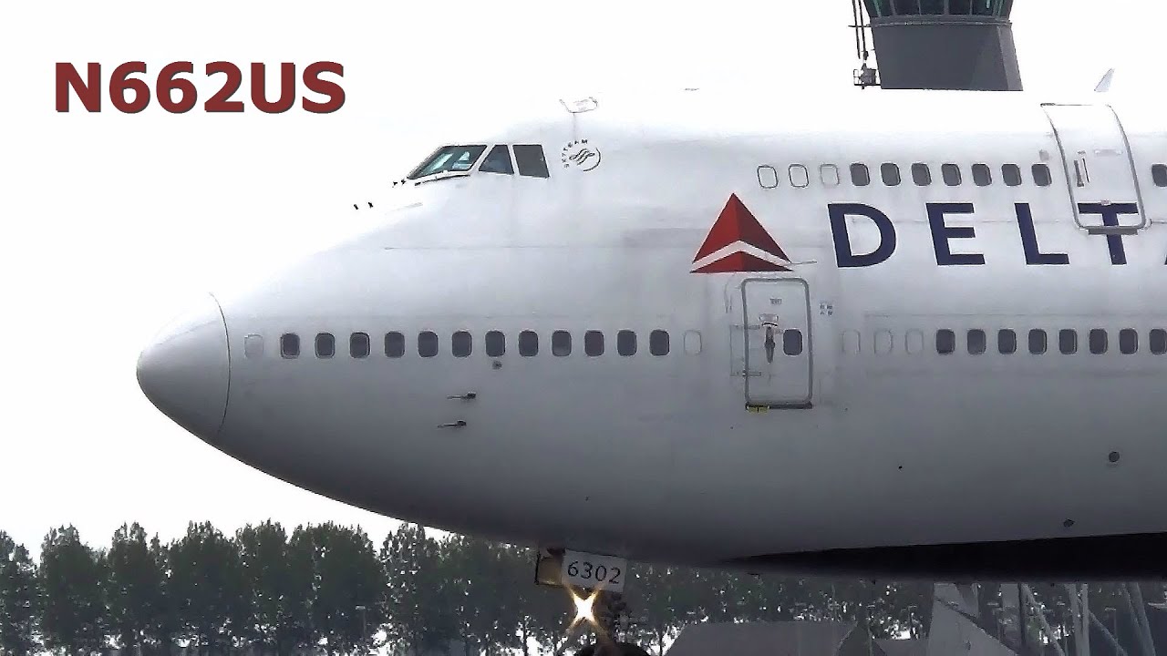 航空機・ヘリコプター 1/200 Delta B747-400 N668US Herpa Wings Delta 747-400 ezToys - Diecast Models and