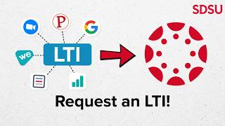 How to Request a Canvas LTI (External App) | SDSU