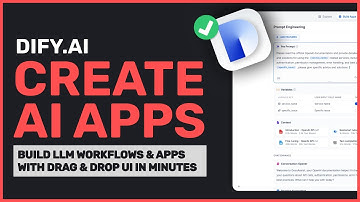 Dify AI: Build AI Apps & RAG Workflows with Drag-and-Drop UI through this NEW & OPENSOURCE Platform!