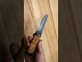 Watch This Birch Knife Come To Life 🔥 #knifeskills #shorts