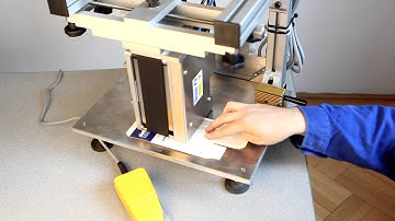 Allen Coding hot foil coder