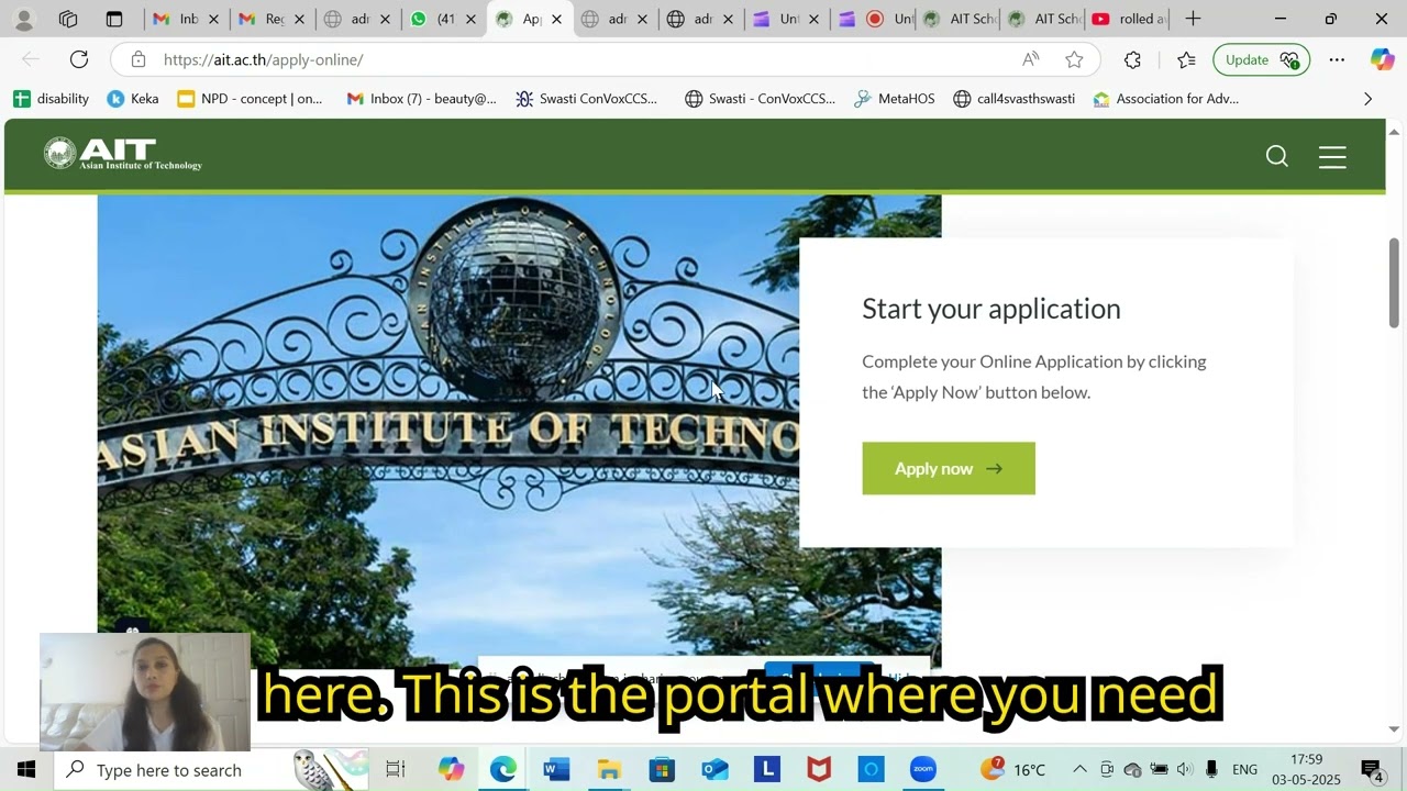 AIT Scholarship for Master's and Doctoral Programme in Thailand for all Nationalities