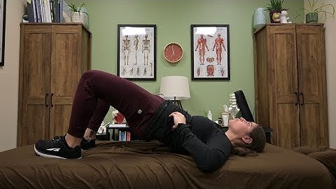 Hook-Lying Glute Bridge