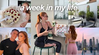a week in my life | salon appointments, pilates catch ups & our anniversary!♡