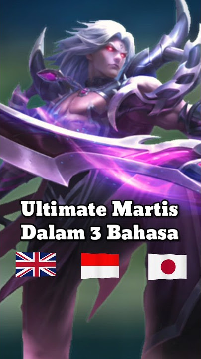 Suara Ultimate MARTIS Dalam 3 Bahasa #shorts #mlbb