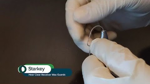 How to change a wax guard (Starkey)