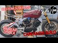 Conversion damortisseur arrire r6 et souscadre personnalis  xv750 cafe racer build ep3