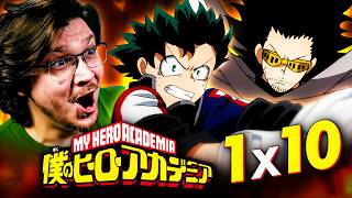 MY HERO ACADEMIA 1x10 REACTION | Encounter with the Unknown | Episode 10 | First Time Watching