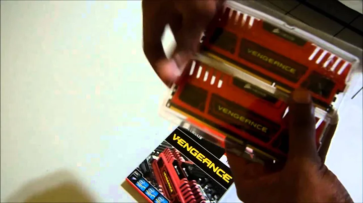 Unboxing Corsair Vengeance Red 16GB (2x8GB) Desktop Memory