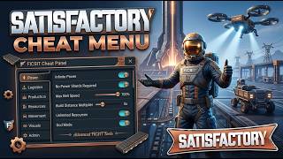 BEST Satisfactory Trainer 2026 / Infinite Resources + Instant Craft / Free Download screenshot 3