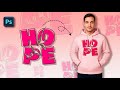 Hoodie Mockup Design in Adobe Photoshop | Realistic Clothing Brand Tutorial
