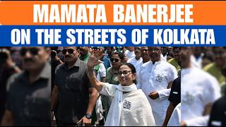 Mamata Banerjee On The Streets Of Kolkata | Mamata Banerjee Live | Padyatra | News9 screenshot 2