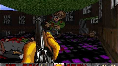 Doom II The Simpsons The Gantlet [map03] (Doom95) Part 1