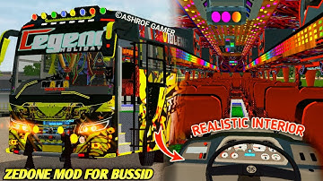 Download LEGEND ZEDONE TOURIST BUS MOD For Bus Simulator Indonesia🥳Zedone Mod For Bussid #bussidmod