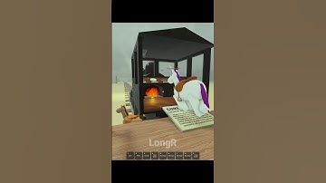 Bro burned my precious horse?💀  #roblox #deadrails #longr