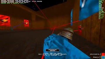 Triple Rail for the Killing Spree Strogg Guard Quake II CTF RailwarZ