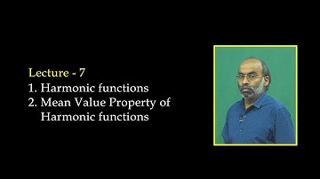 A Course on Fourier Analysis | Lecture -7| Prof. E.K Narayanan