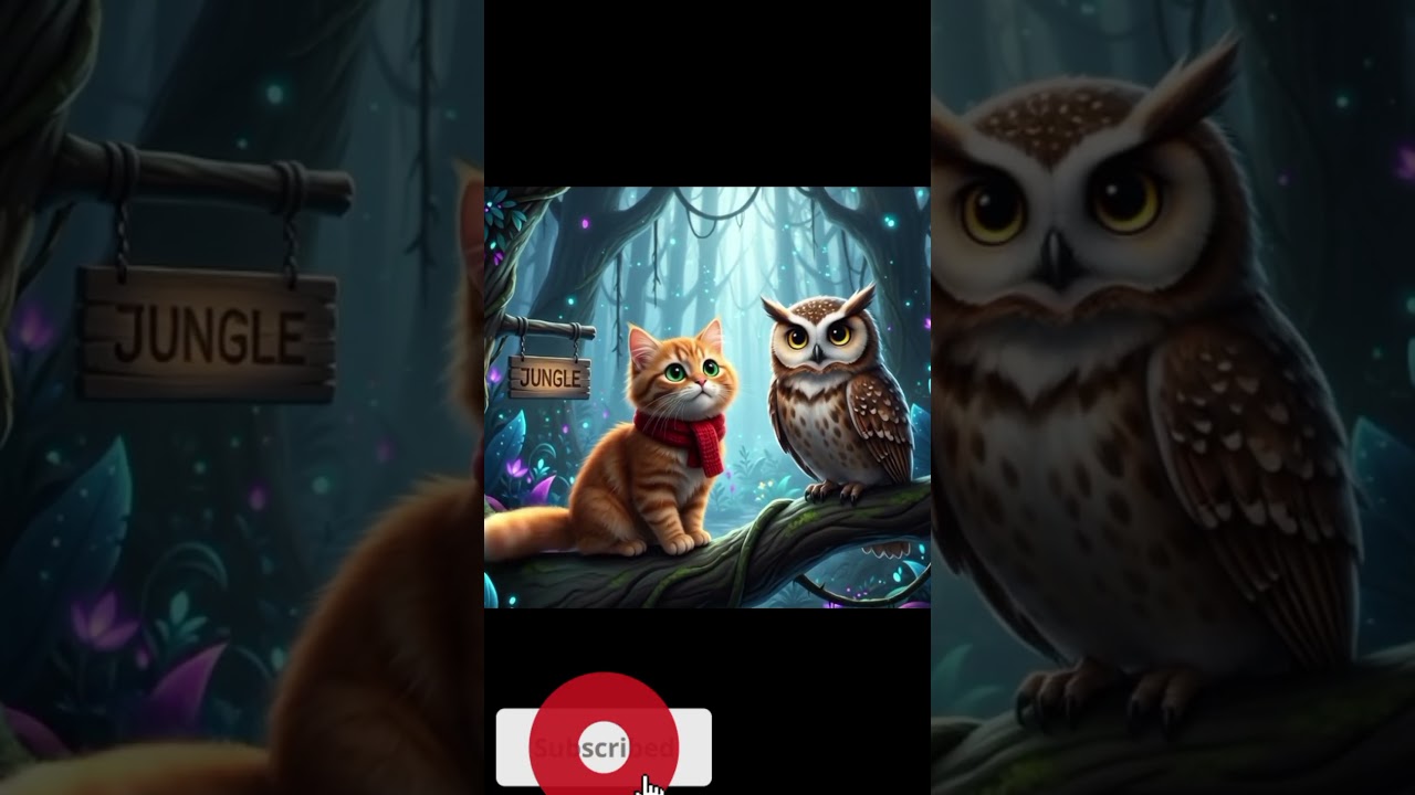 "Milo The Cat’s Magical Journey 🌙🐾 | 1 Minute Story | Must Watch!"