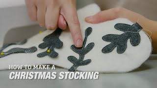 How to Make a DIY Christmas Stocking
