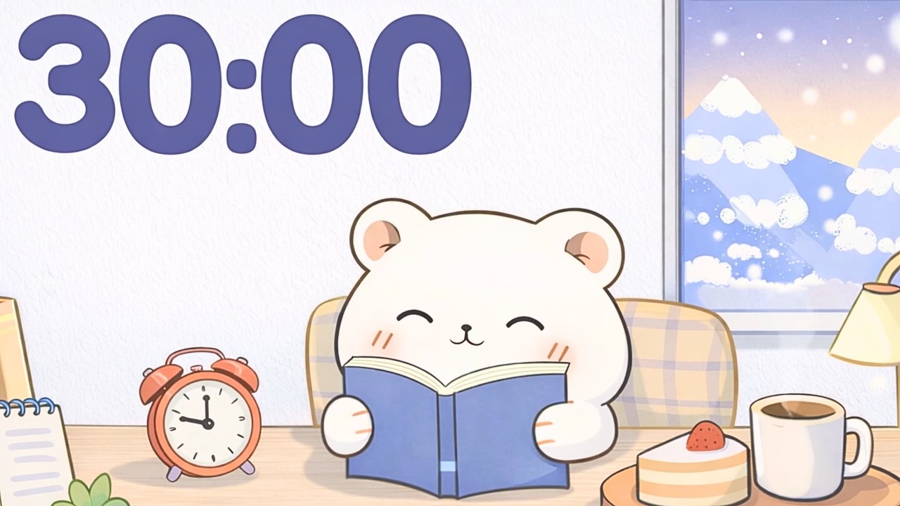 Force Yourself to Focus⏳ | 30|5 Minute Deep Focus Timer | Study Timer for Classroom