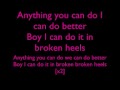 Alexandra Burke - Broken Heels Lyrics :D