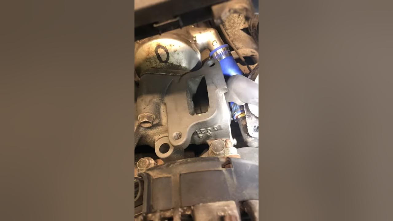 6.6 duramax coolant leak - YouTube