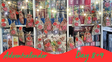 🧩 Day 8 & 9 Reveal! Sue’s Puzzle Advent Calendar 2023 🎄