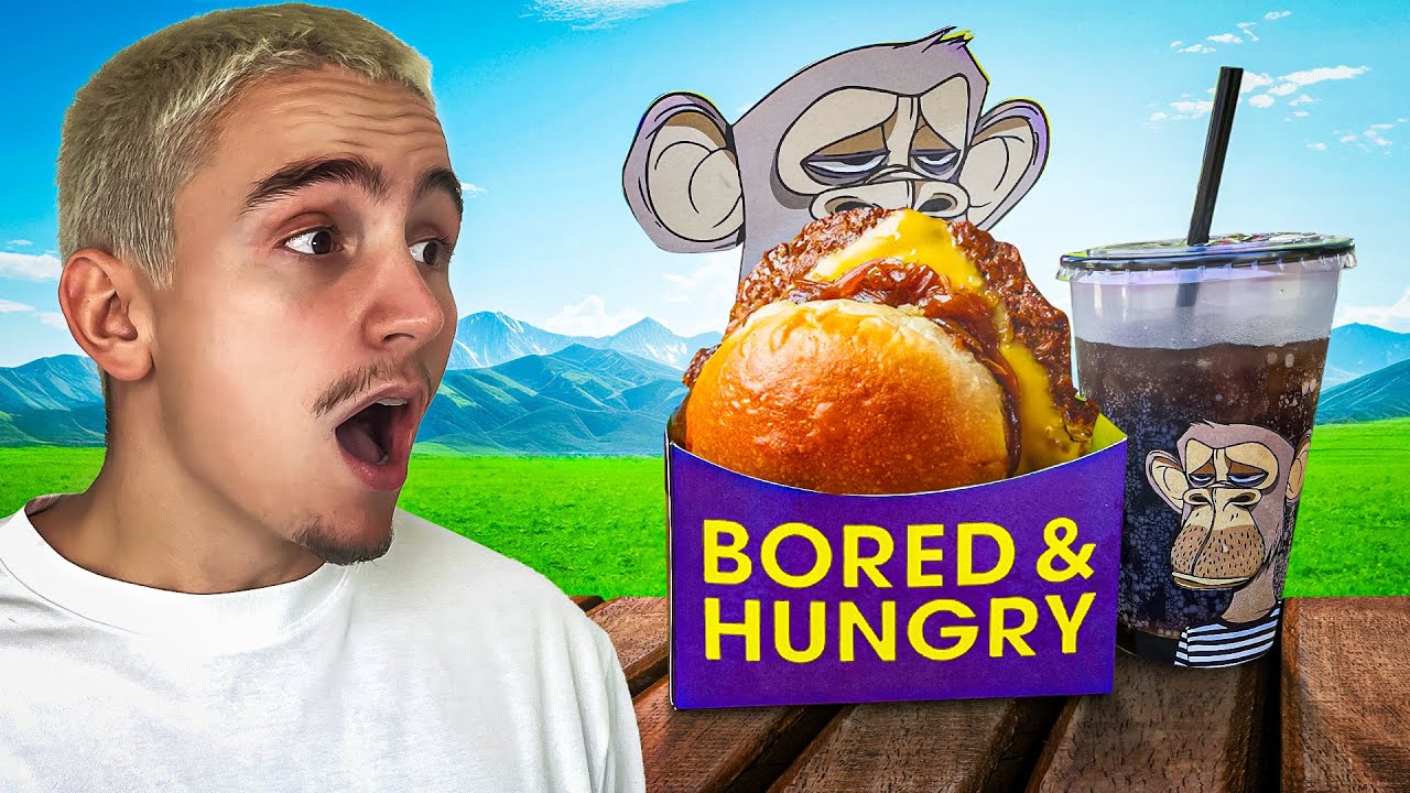 JE TESTE UN FAST-FOOD BORED APE (NFT BAYC) ! 🍔