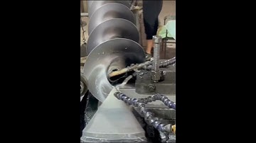 Parts production of screw conveyor!