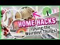 Using Crazy *Weird* Dollar Tree Items to make these insanely BRILLIANT HOME HACKS + DIYS 2023