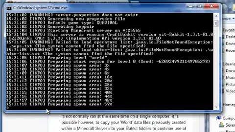 How to make a 1.3.1 bukkit minecraft server EASY