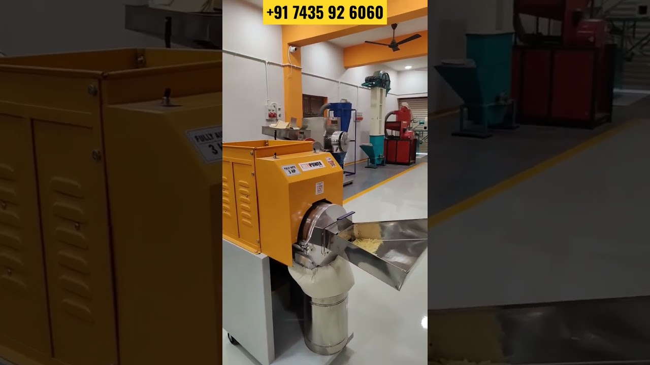 Make Money With This 2in1 Pulverizer Flour Mill Machine 