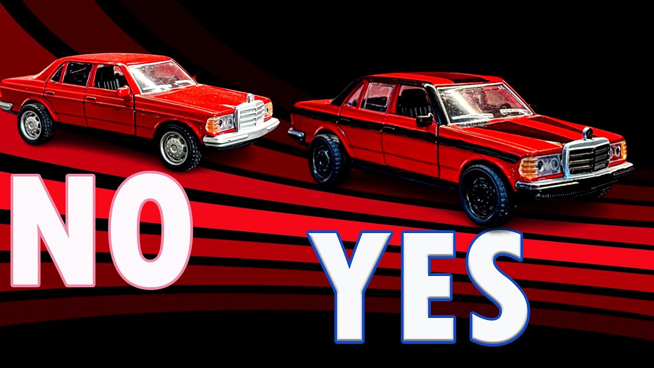How to paint a Mercedes Benz using a marker (don't miss this) YouTube