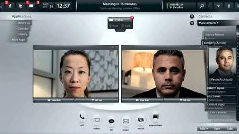 Avaya Flare Experience Guided Tour - Video Conferencing