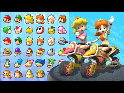 マリオカート8デラックス プリンセスがスタイルバイクスーツで疾走 魅力全開の勝利 Nintendo Switch のプレミア レーシング ゲーム