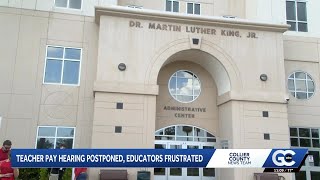 Medical emergency postpones Collier school board session on teacher contract deadlock