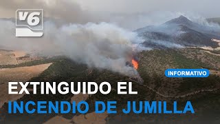 Extinguido el incendio forestal de Jumilla