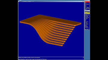 Artistic Stairway Modeling in Pro/ENGINEER V14 (30-year-old software)
