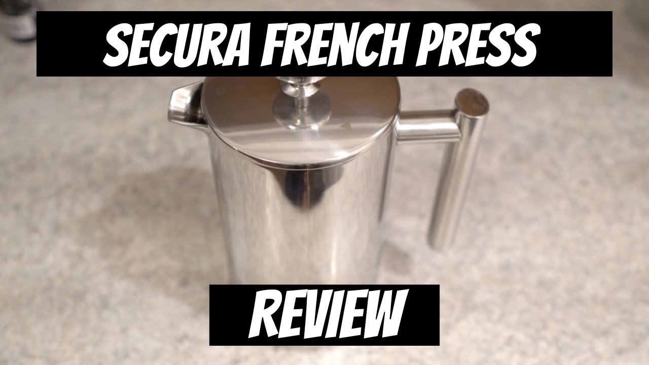 Secura Stainless Steel French Press Coffee Maker Review 