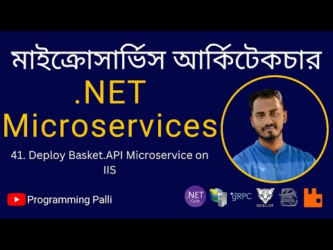 41. Deploy Basket.API Microservice on IIS | Publish an ASP.NET Core app to IIS