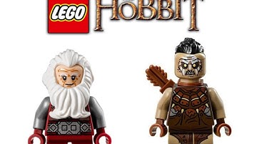Lego The Hobbit: The Battle of the Five Armies Custom Characters (Balin (Erebor) and Hunter Orc)
