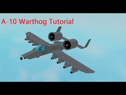 roblox plane crazy a10 warthog tutorial youtube