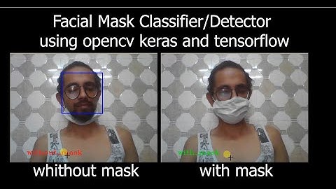 Facial mask Detection using openCV ,Keras and Tensorflow