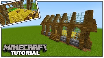 Simple Bee Powered Crop Farm Tutorial!! [Minecraft 1.15]