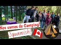Un dia de camping en Canadá